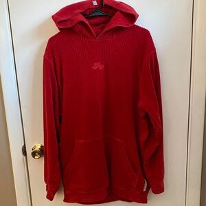 Vintage y2k Nike Men's corduroy Hoodie